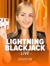 lightning blackjack slot logo