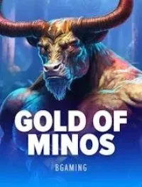 gold of minos slot logo